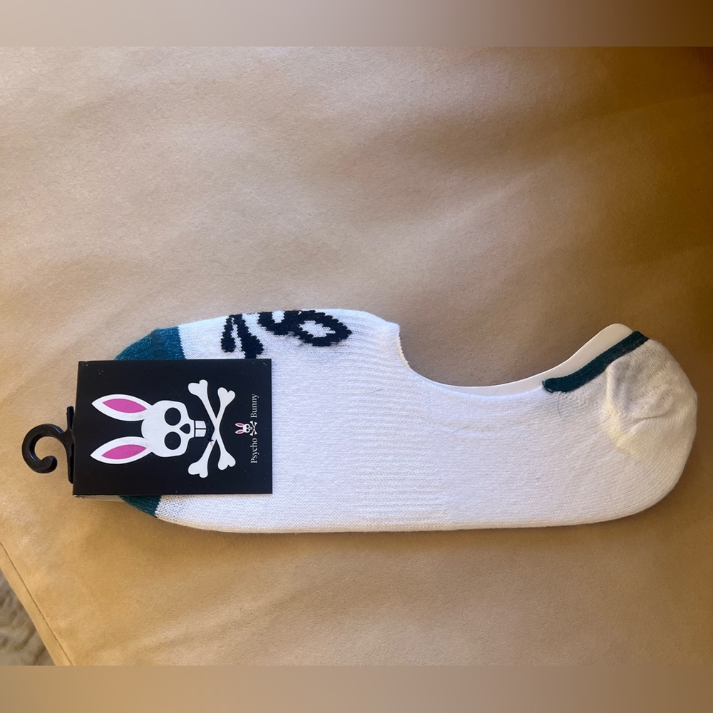 NWT Men’s Psycho Bunny ankle socks - Rare find!
